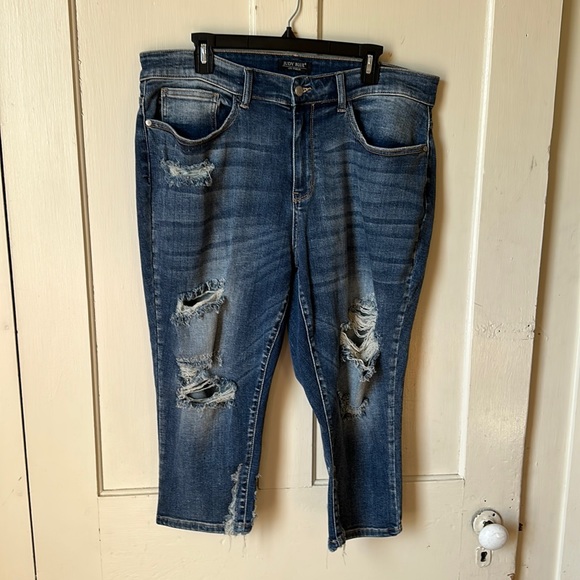 Judy Blue Skinny Fit Capri Size 20w LIKE NEW! - Picture 1 of 4